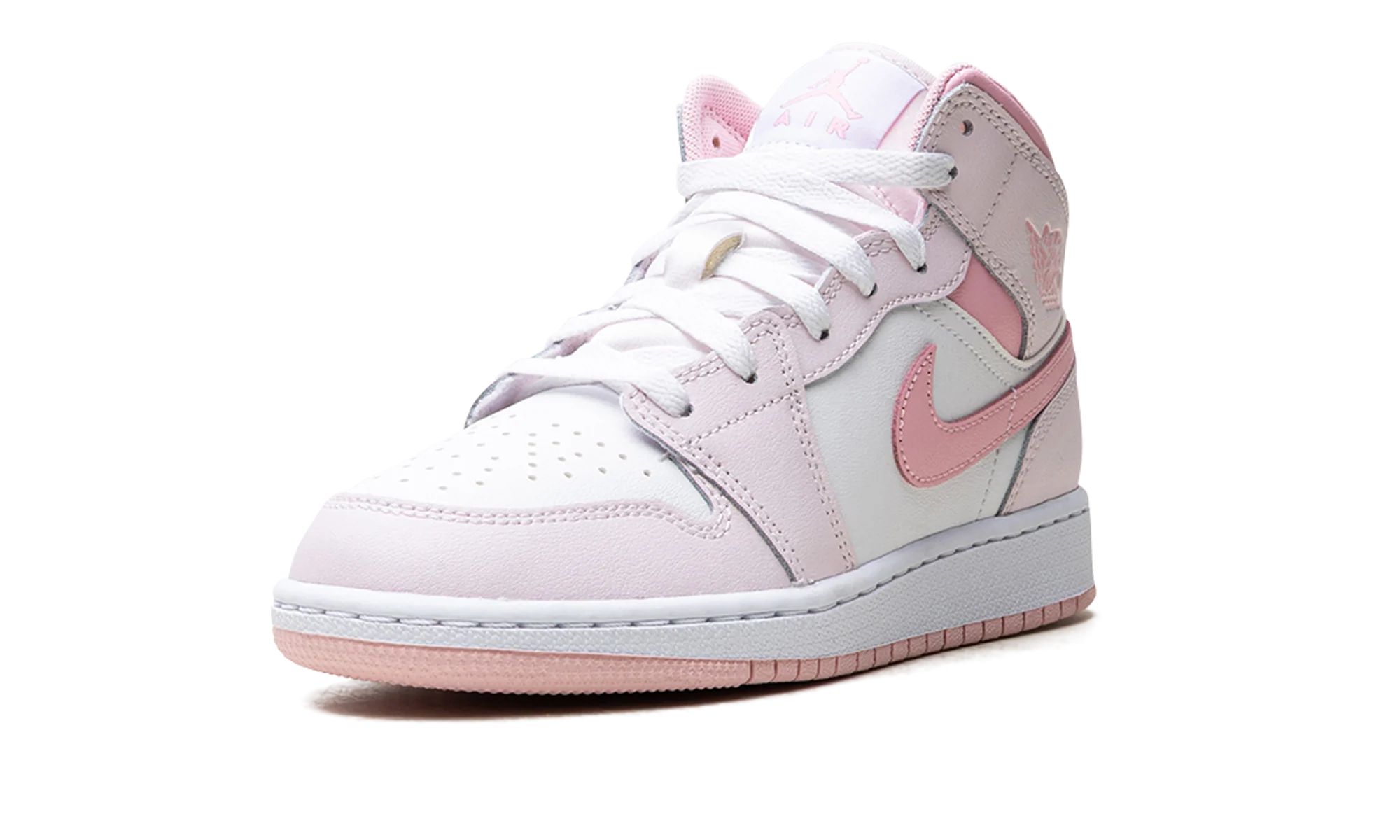 Jordan 1 Mid GS "Pearl Pink" DQ8423 600
