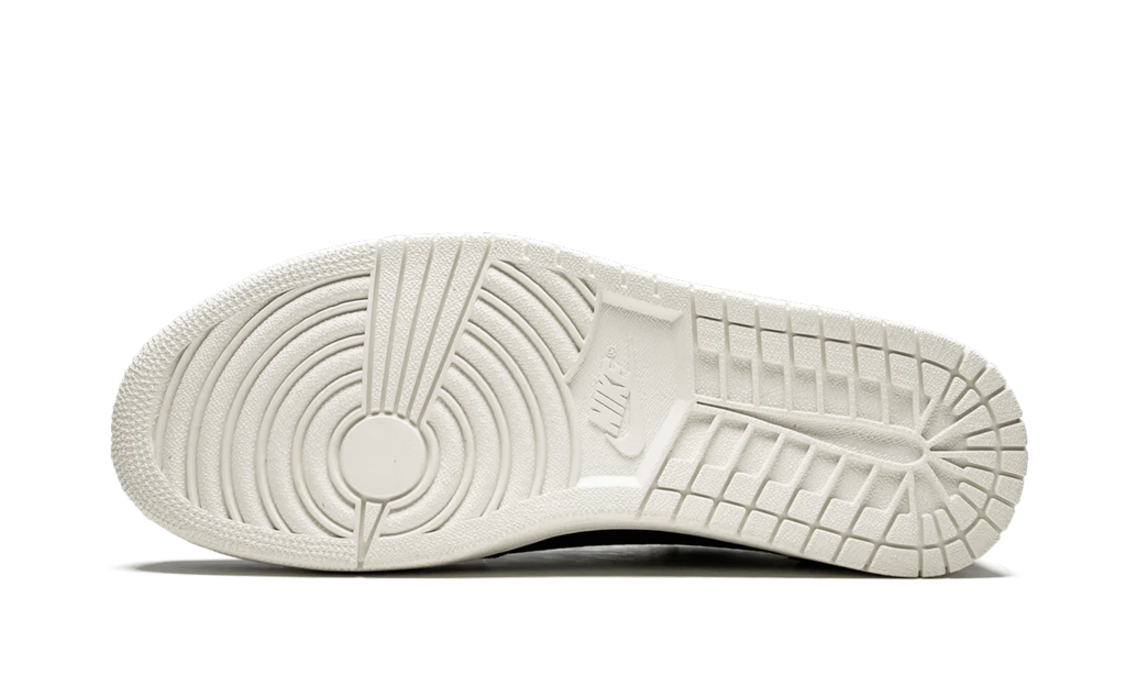 Air Jordan 1 Low Swooshless "Black" 848775 005