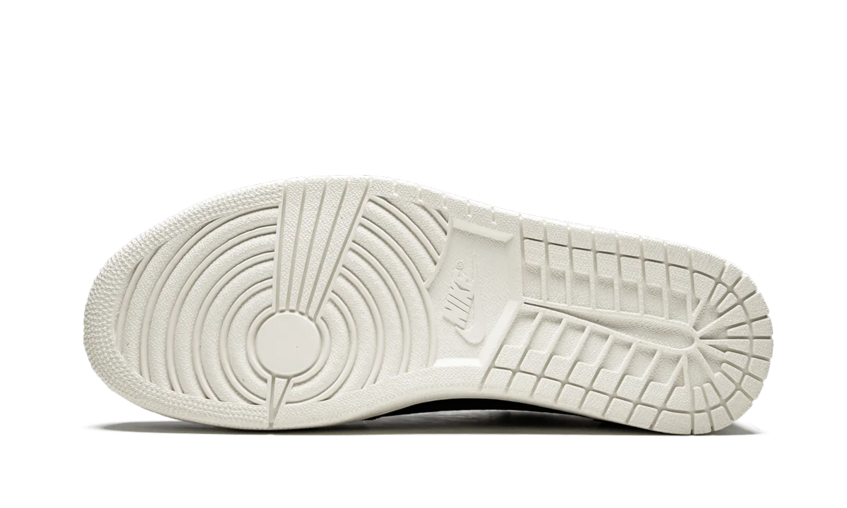 Air Jordan 1 Low Swooshless "Black" 848775 005