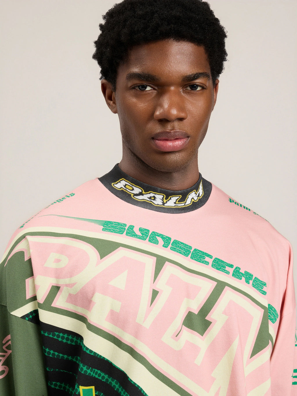 Racing Loose Long-Sleeved T-Shirt