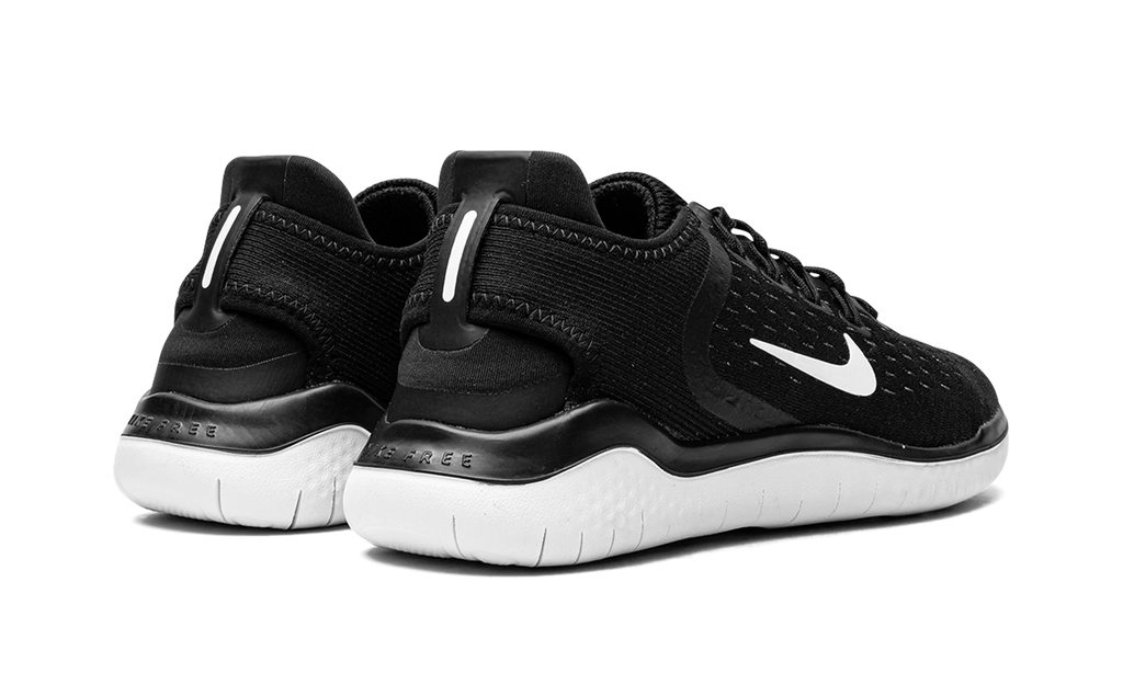 FREE RN 2018 MNS WMNS "BLACK WHITE" 942837 001