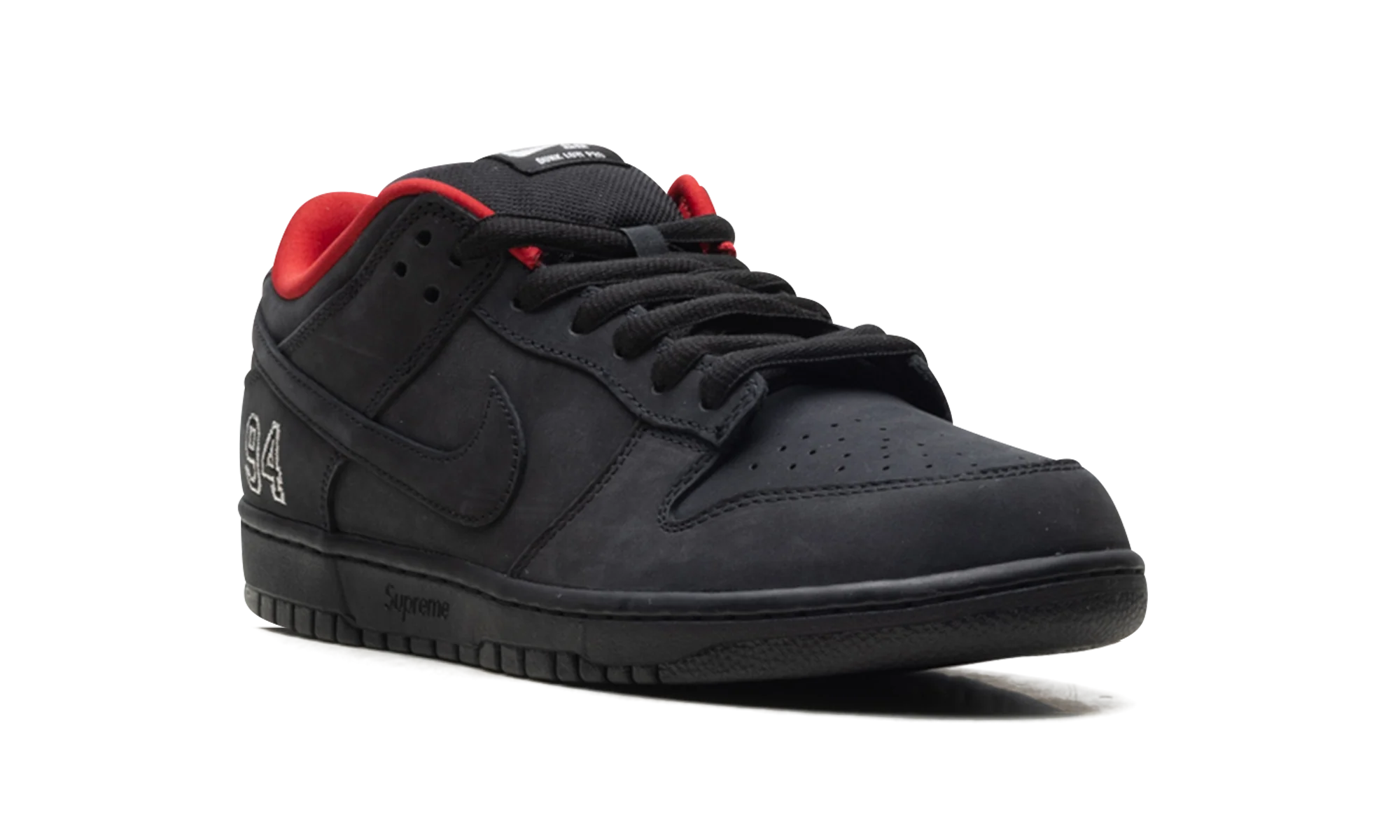 SB Dunk Low "Supreme - Black" HQ8487 001