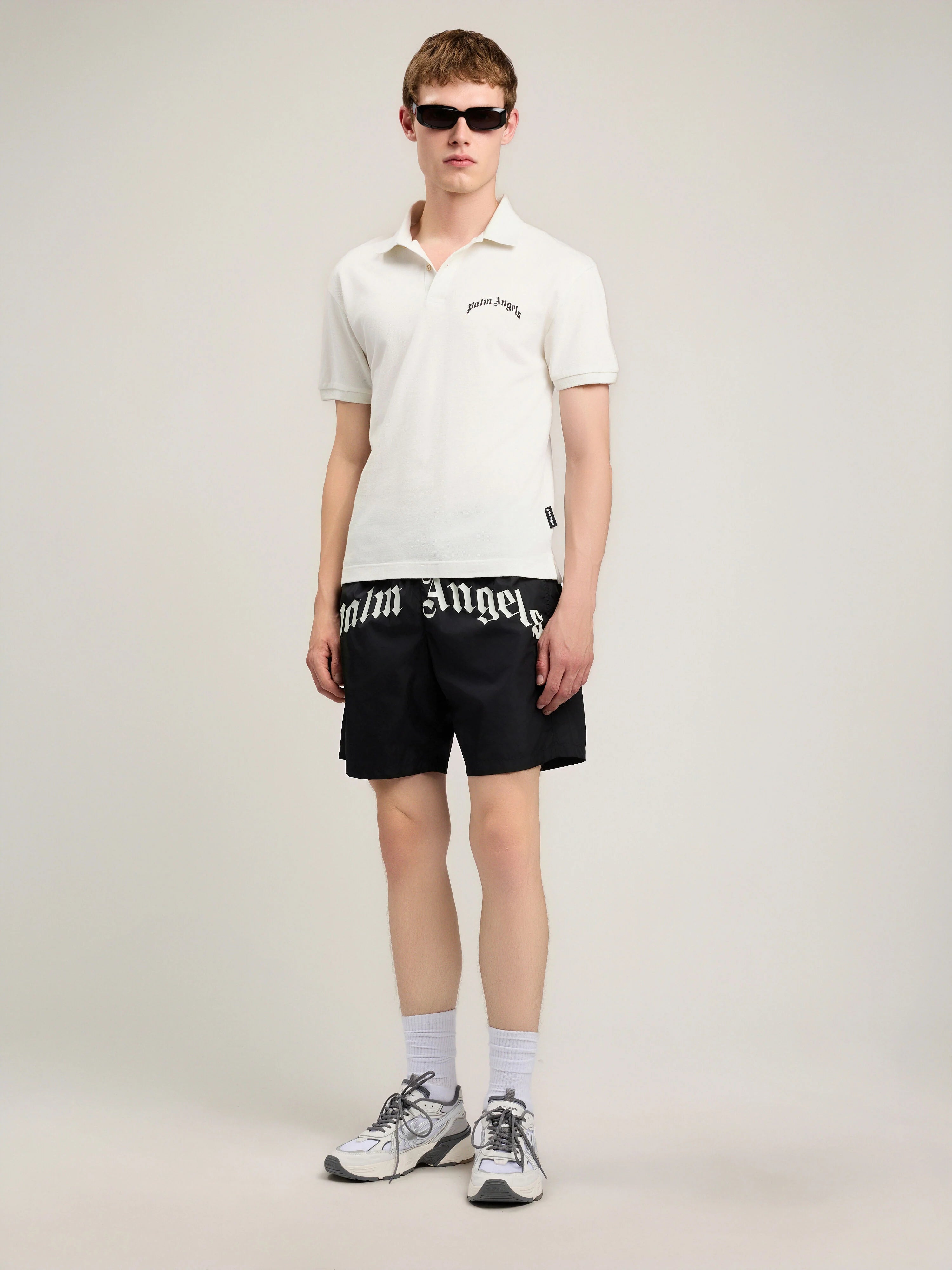 Curved Logo Swimshorts