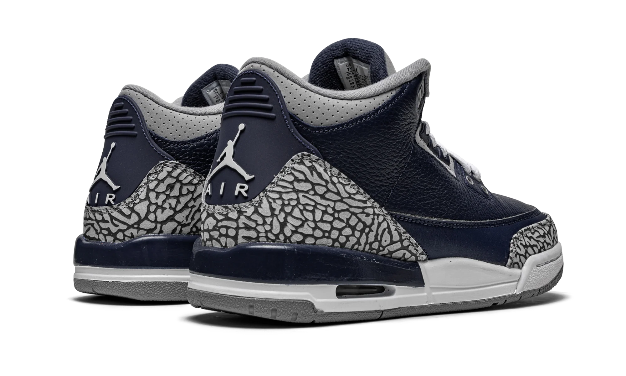 Air Jordan 3 Retro GS "Georgetown" 398614 401
