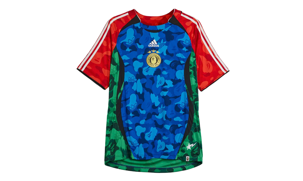 Bape Teamgeist Tee "Blue/Red/Green" KW5253