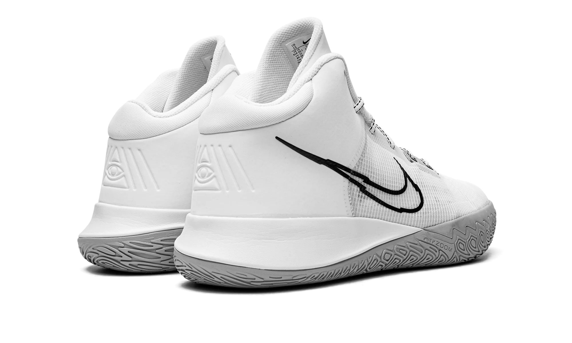 Kyrie Flytrap IV "White / Black / Metallic Silver" CT1972 100