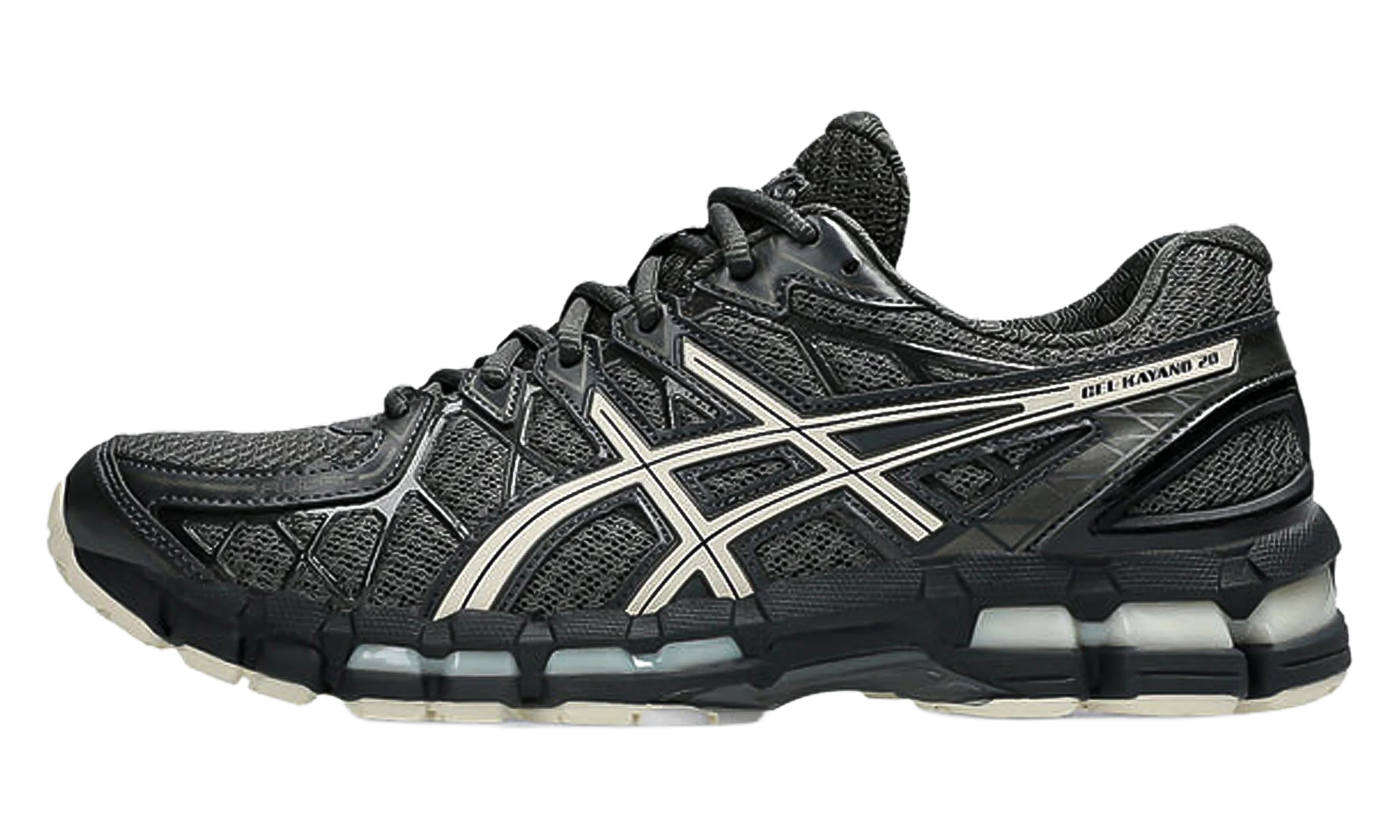 Gel-Kayano 20 "Obsidian Grey Oatmeal" 1203A388 027