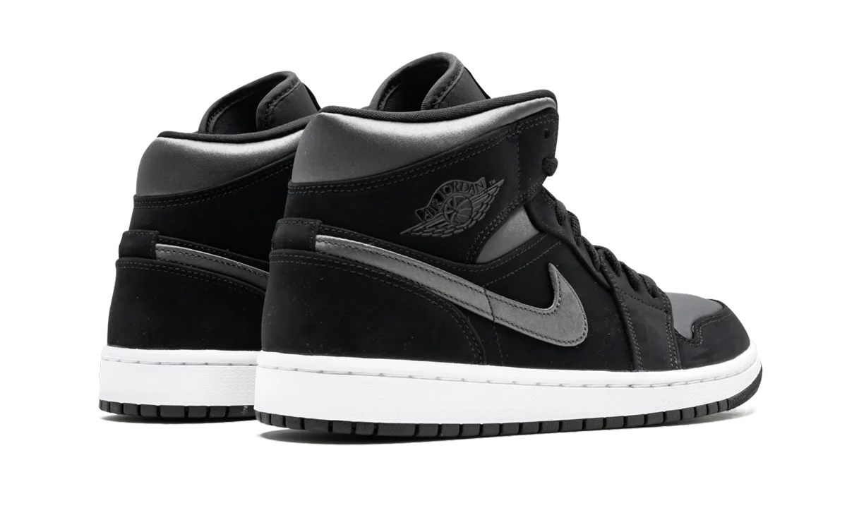 Air Jordan 1 Mid SE "Nylon - Black/Grey" 852542 012