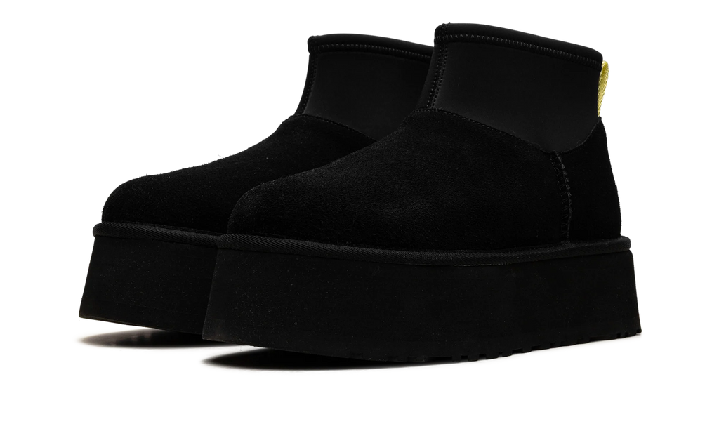 Classic Mini Dipper Boot WMNS "Black Yellow" 1168170 BLK
