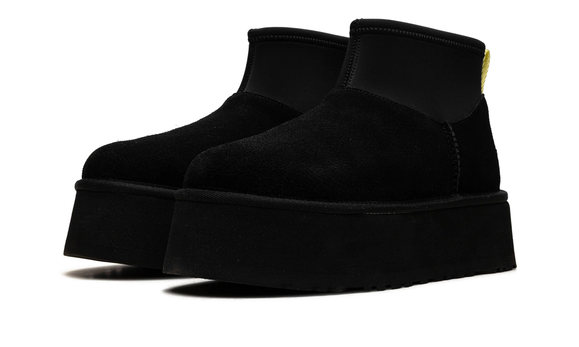 Classic Mini Dipper Boot WMNS "Black Yellow" 1168170 BLK
