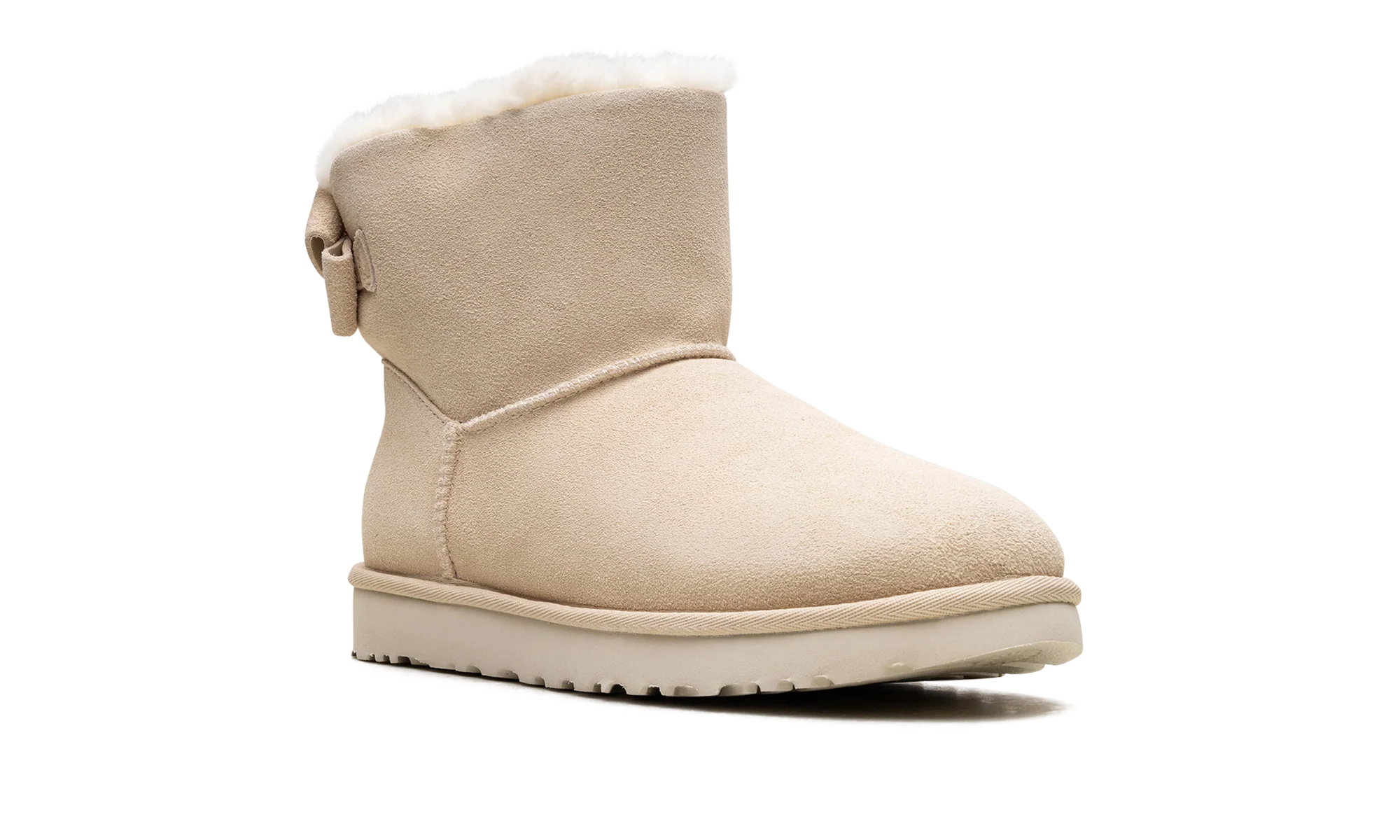 Mini Bailey Suede Bow WMNs "Cream" 1153514 CRM