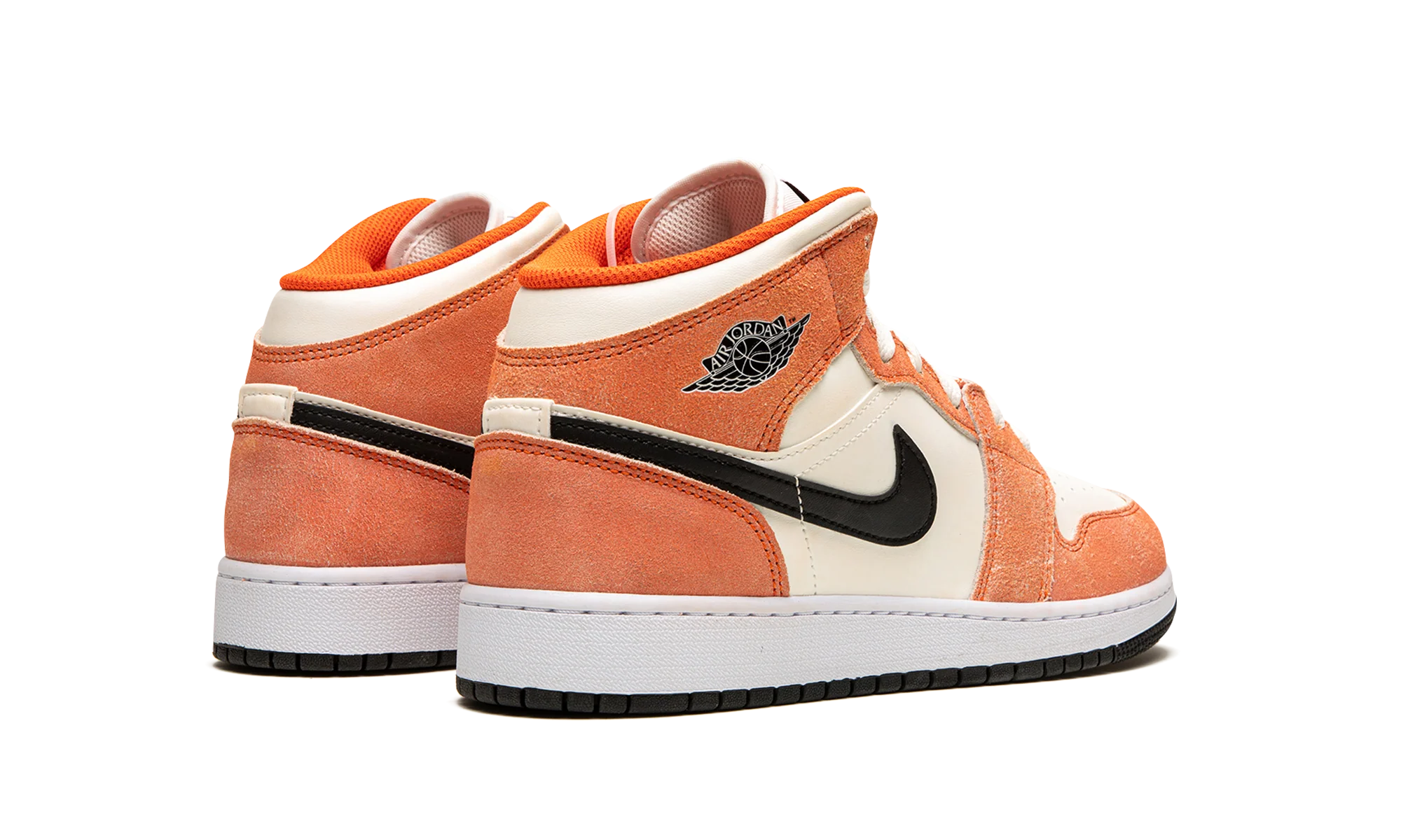 Air Jordan 1 Mid SE GS "Orange Suede" DV1336 800