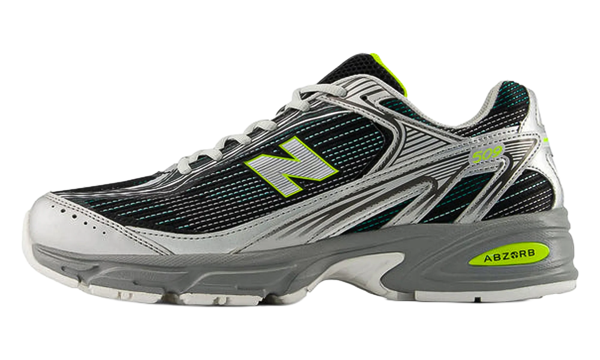 509 "Silver Metallic Alkaline Green" U509E4L6