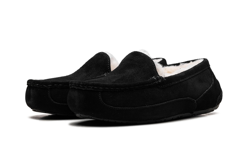 Ascot Slipper GS "Black Suede" 1120886K BLKS