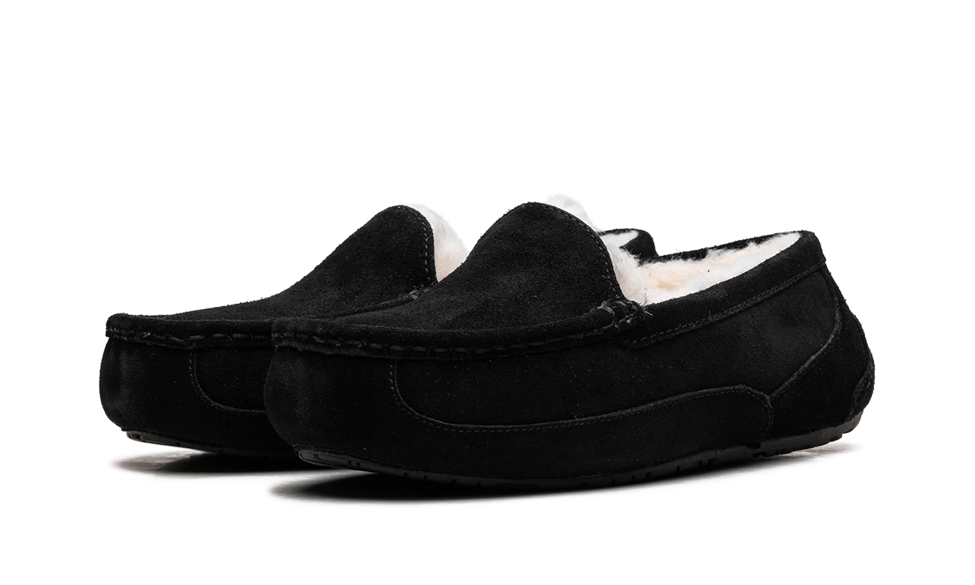Ascot Slipper GS "Black Suede" 1120886K BLKS