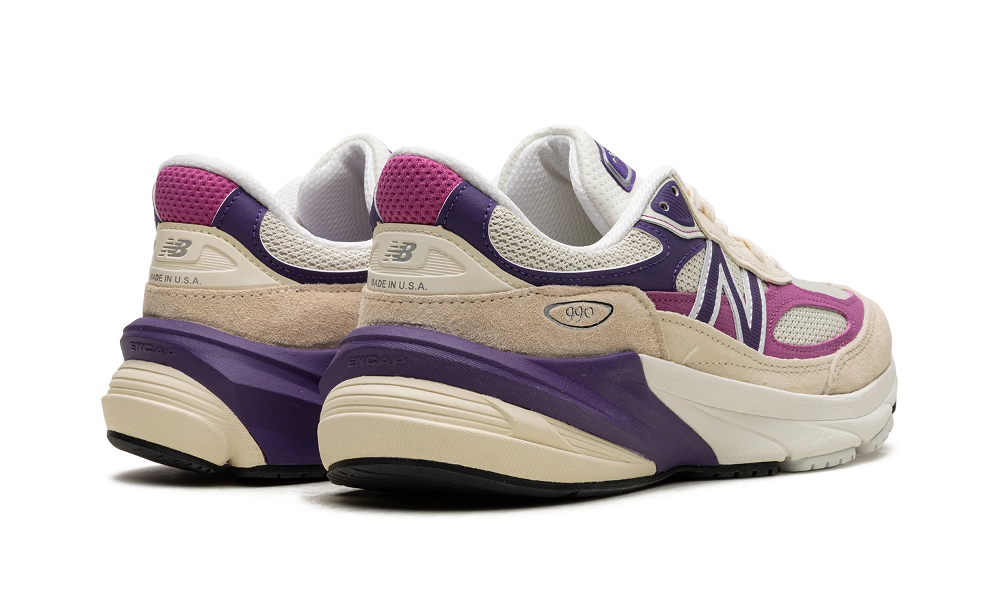 990v6 "Made in USA - Macadamia Nut Magenta" U990TD6