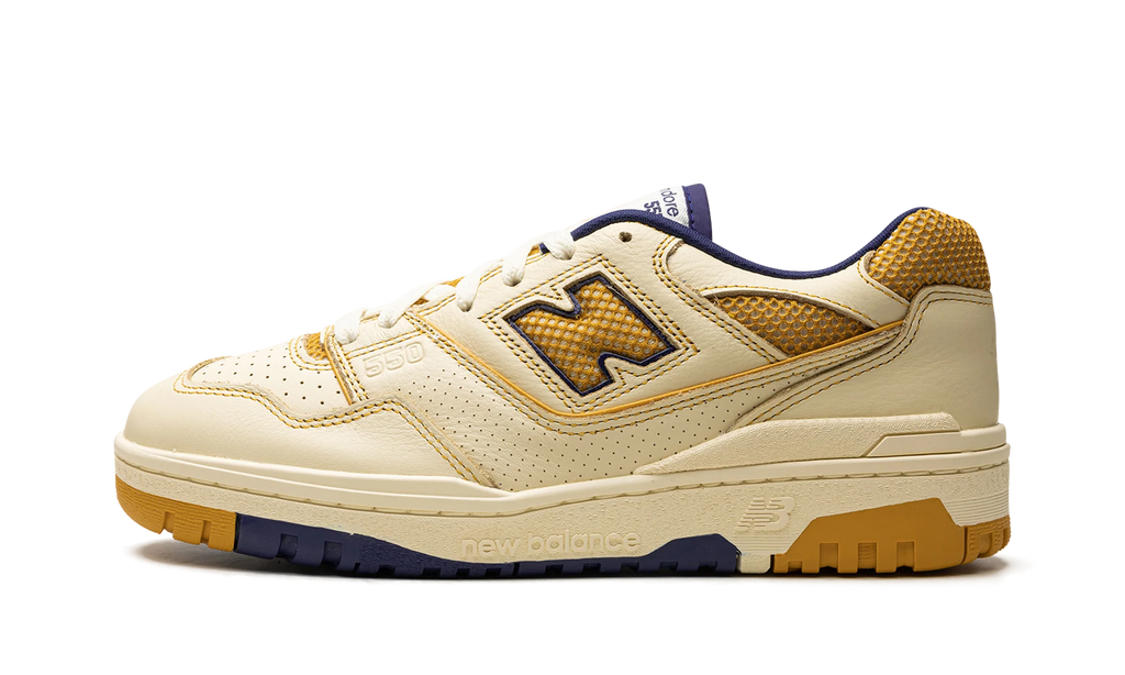 550 "Aime Leon Dore - White / Yellow" BB550AX1