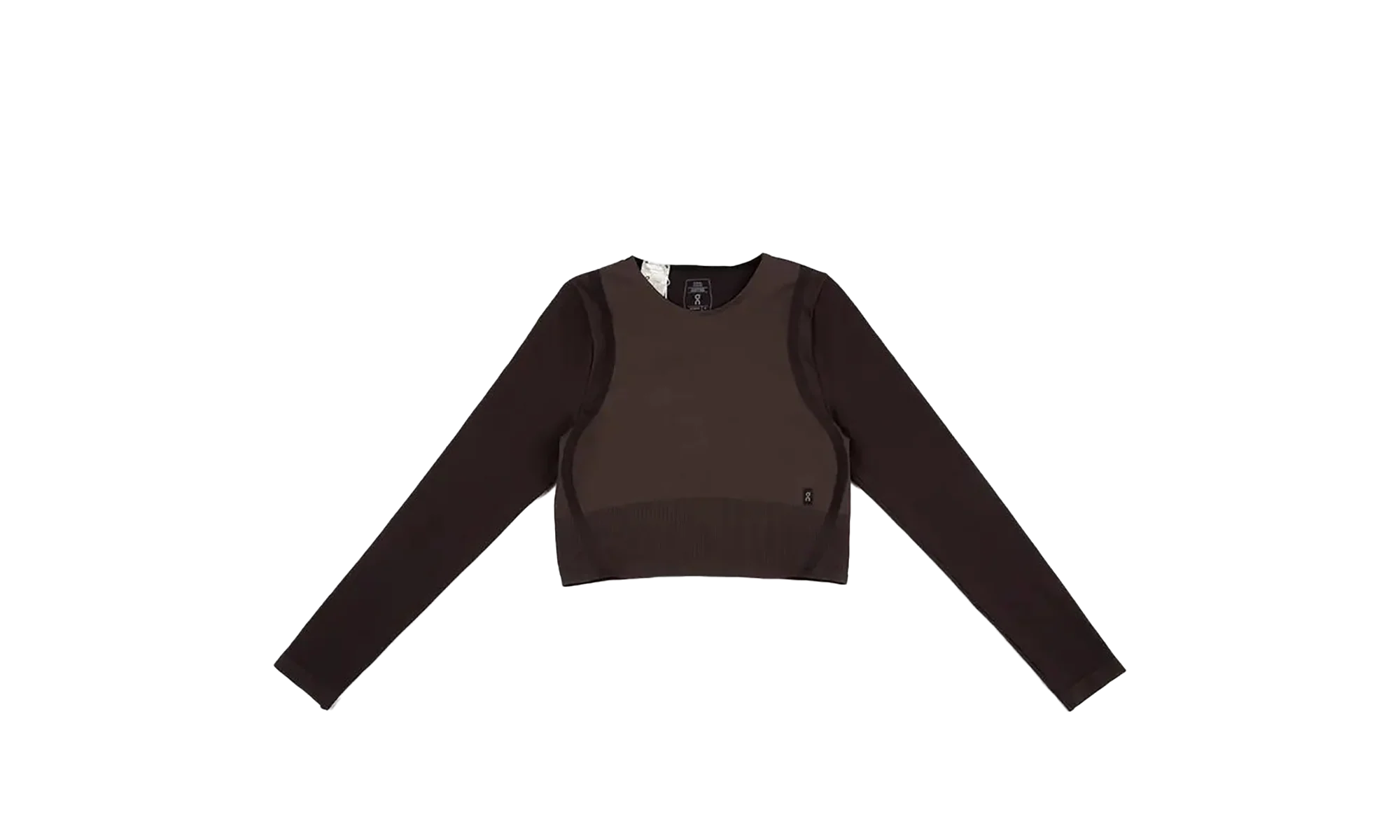 Studio Knit Long-T Crop "Pebble Black" 1WF10263573