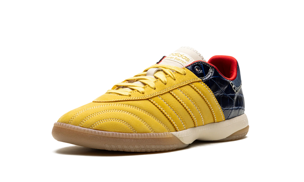 Samba Millenium "Wales Bonner - Fade Gold / Navy Croc" IH8407