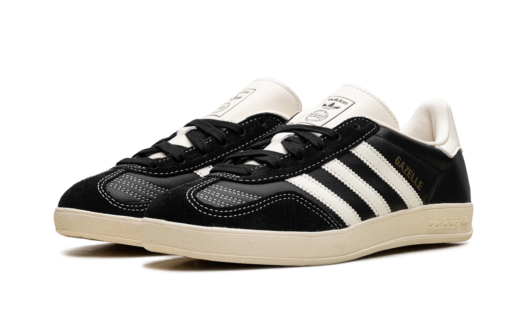 Gazelle Indoor "Black / Cream White" JQ8385