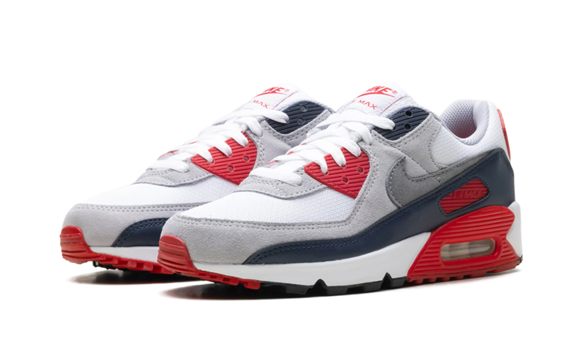 AIR MAX 90 "White/Cool Grey-university Red" DM0029 117