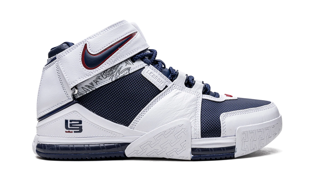 LeBron Zoom 2 "USA" DR0826 100