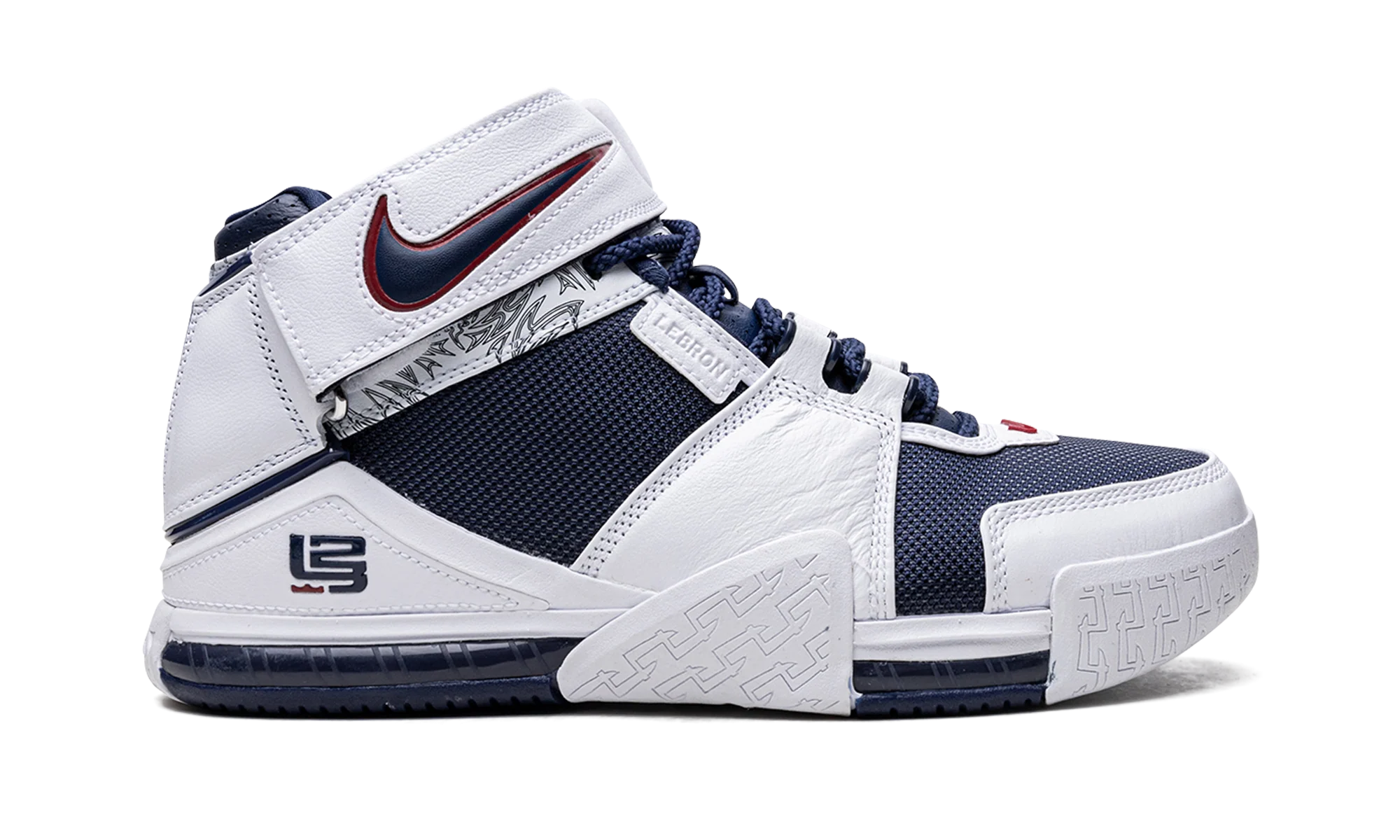 LeBron Zoom 2 "USA" DR0826 100