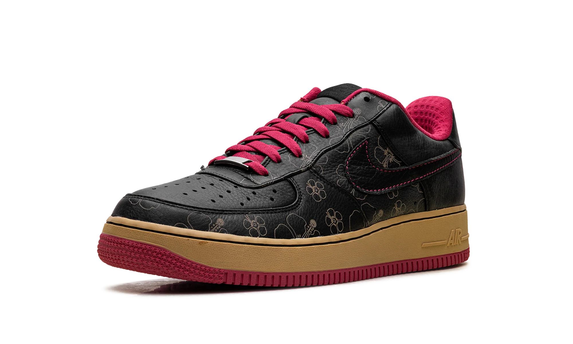 Air Force 1 Premium '07 "Black/Black-Cerise-Metallic Gold" 315180 001
