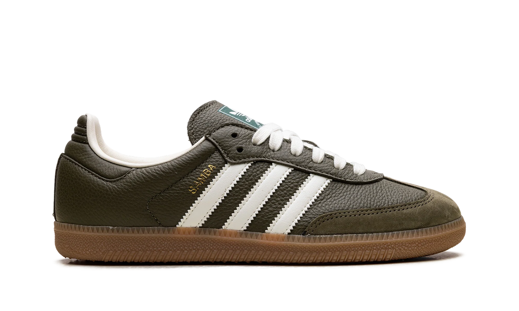 Samba OG "med dark khaki/off-white/gum" JR0890