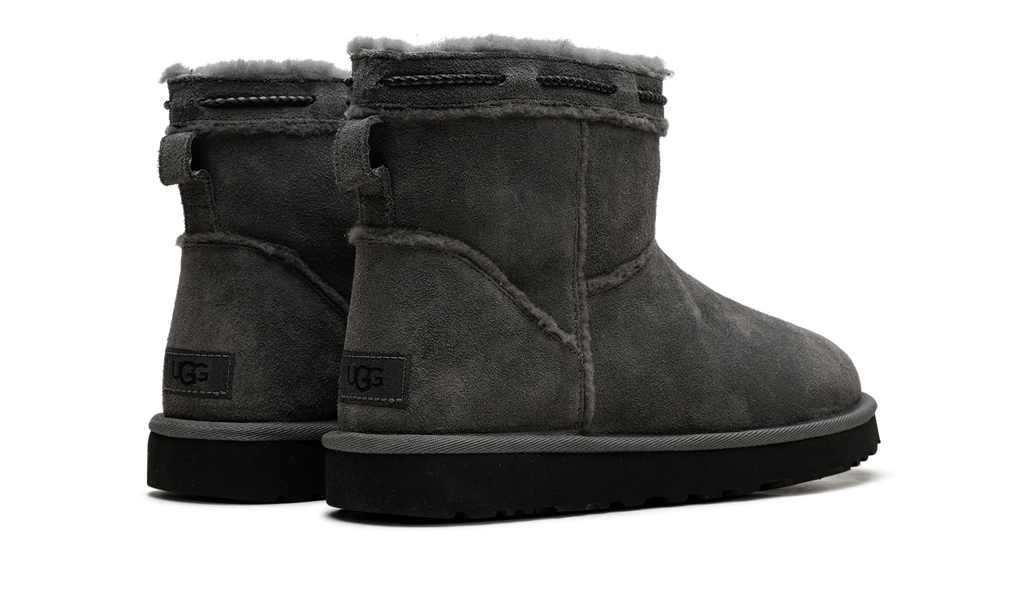 Classic Mini Shearling Braid WMNS "Charcoal" 1166751 CHRC