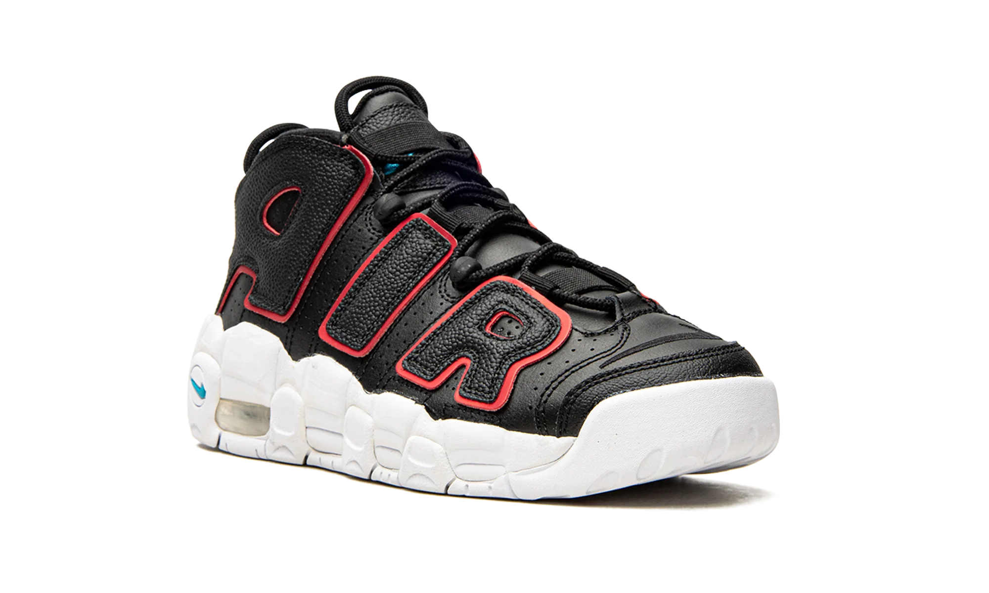 Air More Uptempo GS "Black Fusion Red" DJ4610 001