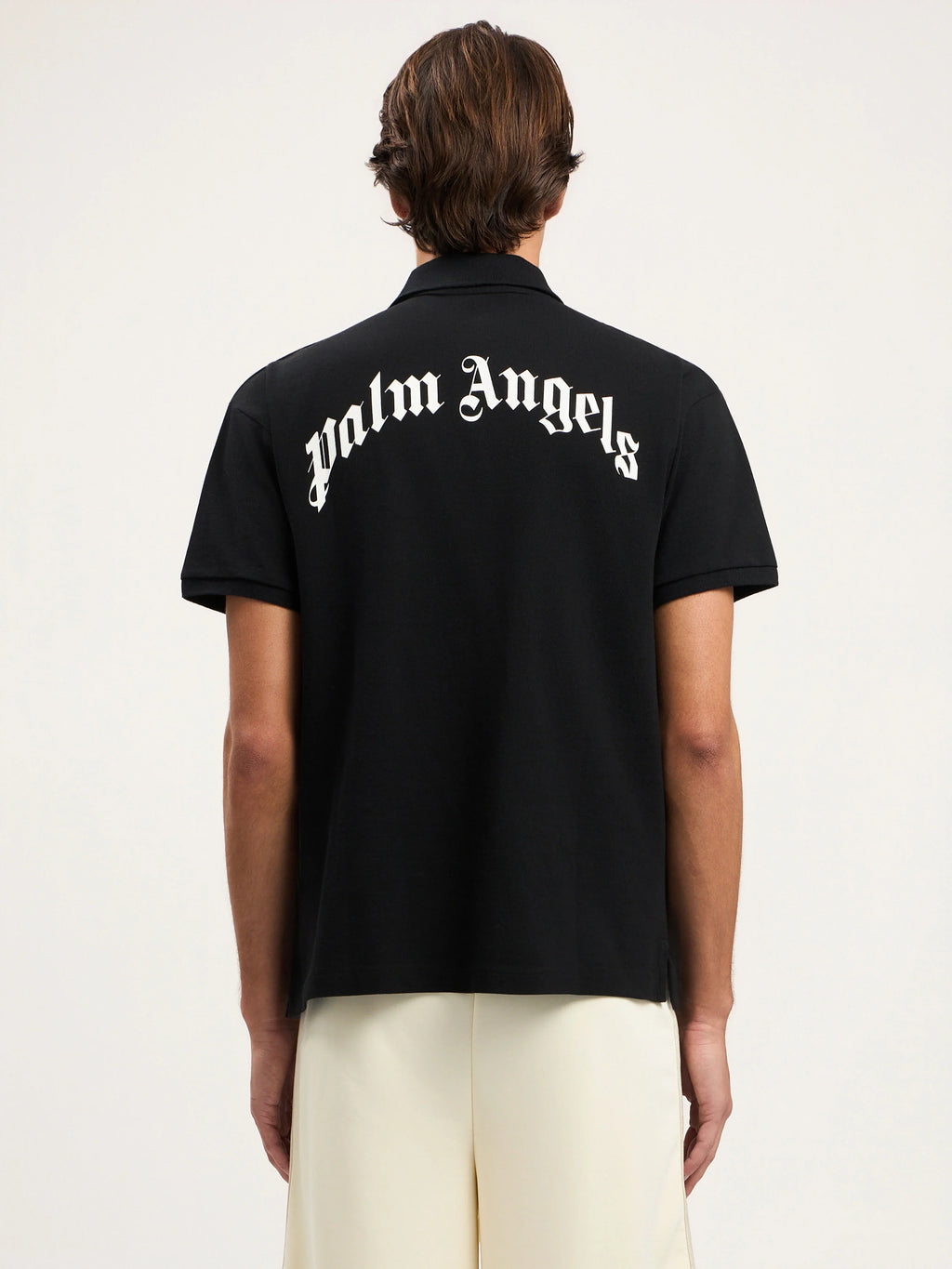 Curved Logo Polo Shirt