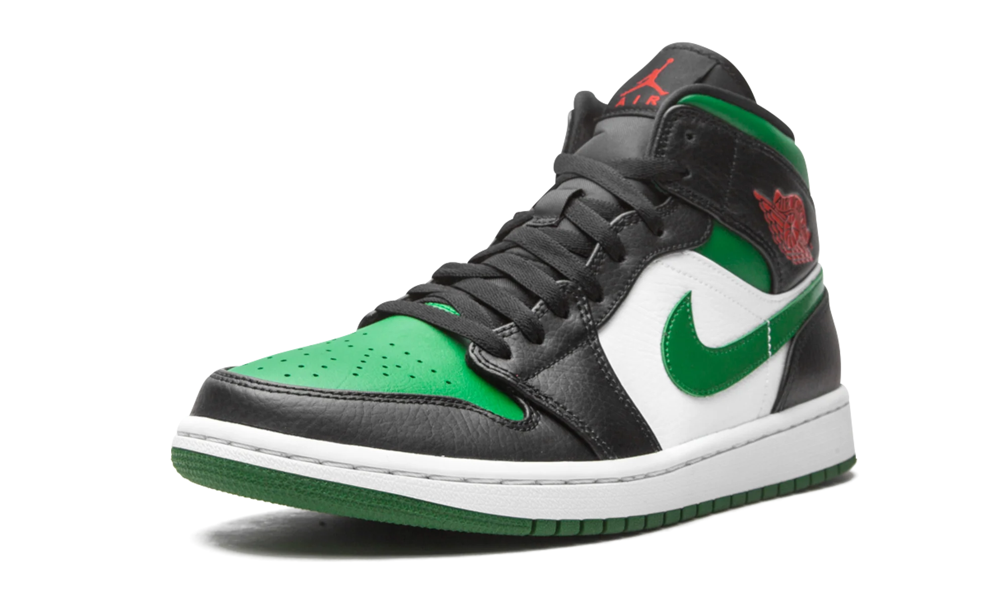 Air Jordan 1 Mid "Green Toe" 554724 067