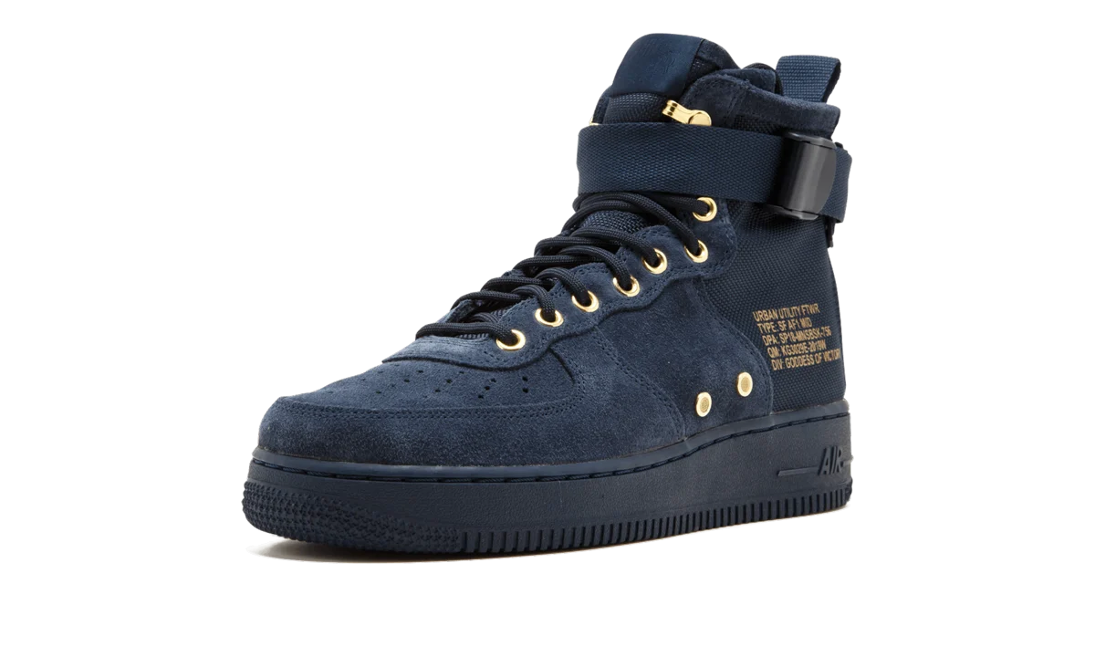 SF AF1 Mid "Obsidian" 917753 400