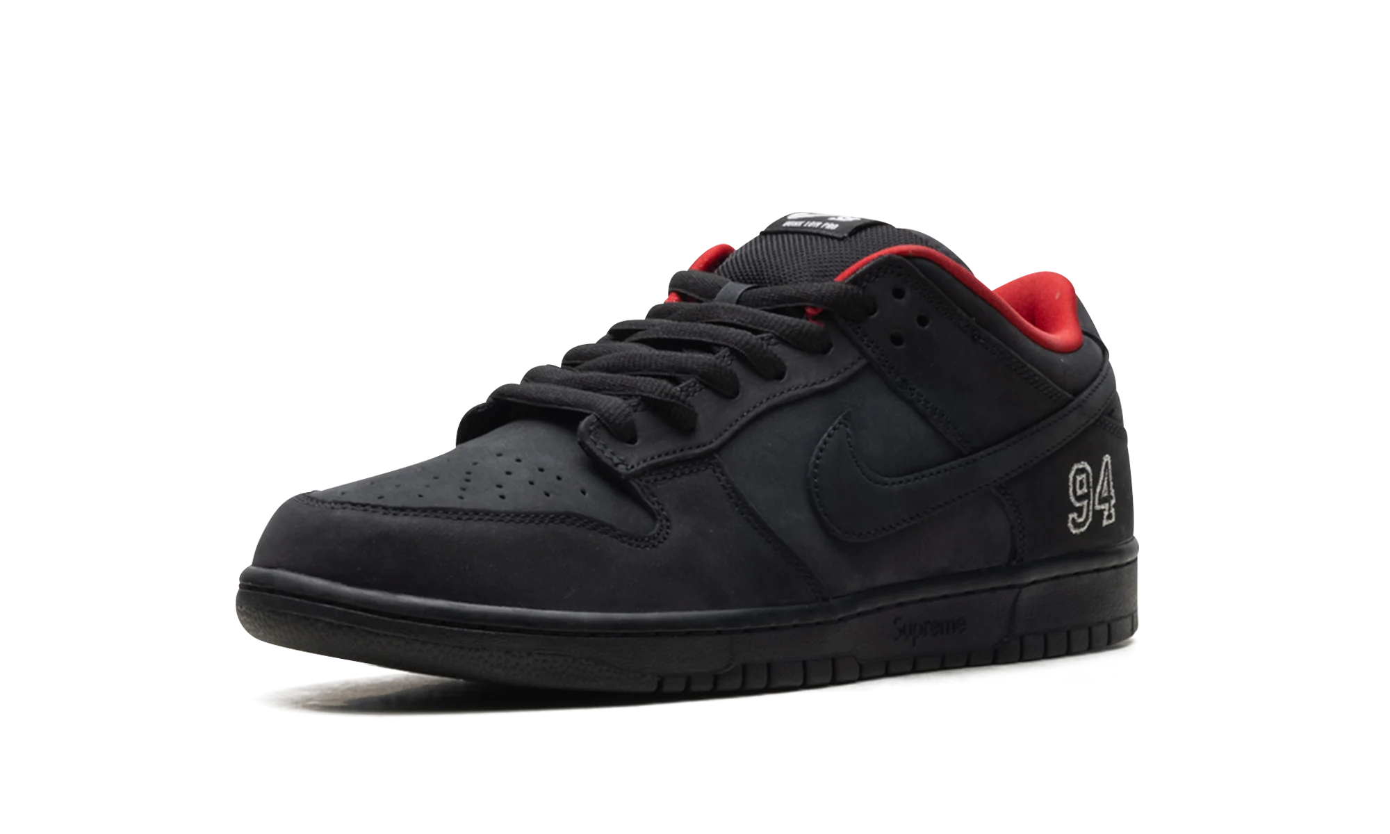 SB Dunk Low "Supreme - Black" HQ8487 001