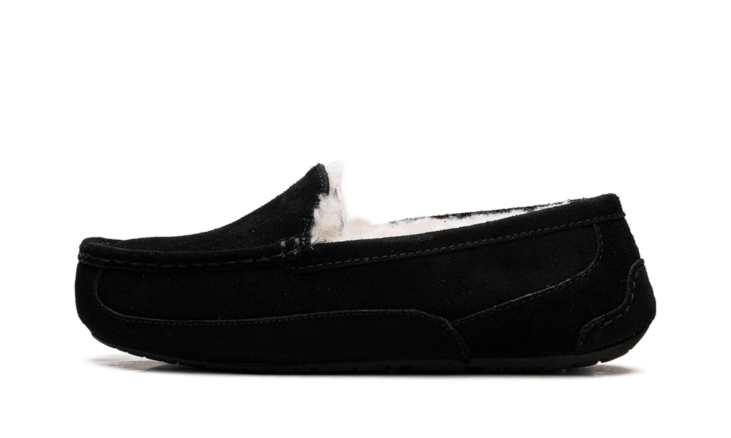 Ascot Slipper GS "Black Suede" 1120886K BLKS