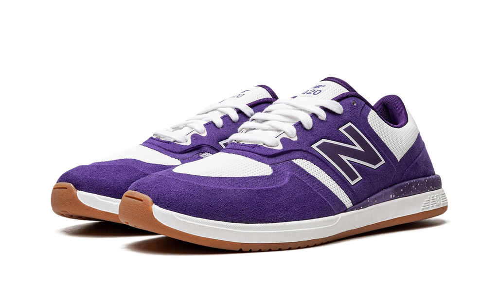 Numeric 420 "Purple White" NM420PTB