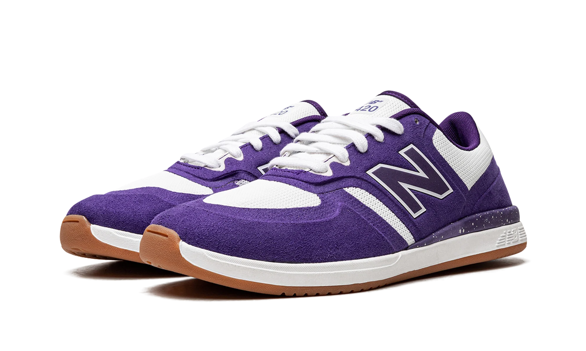Numeric 420 "Purple White" NM420PTB
