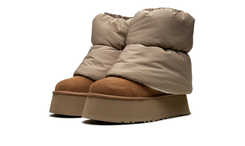 Classic Mini Dipper Puffer Boot WMNS "Amphora Chestnut" 1158275 AHS