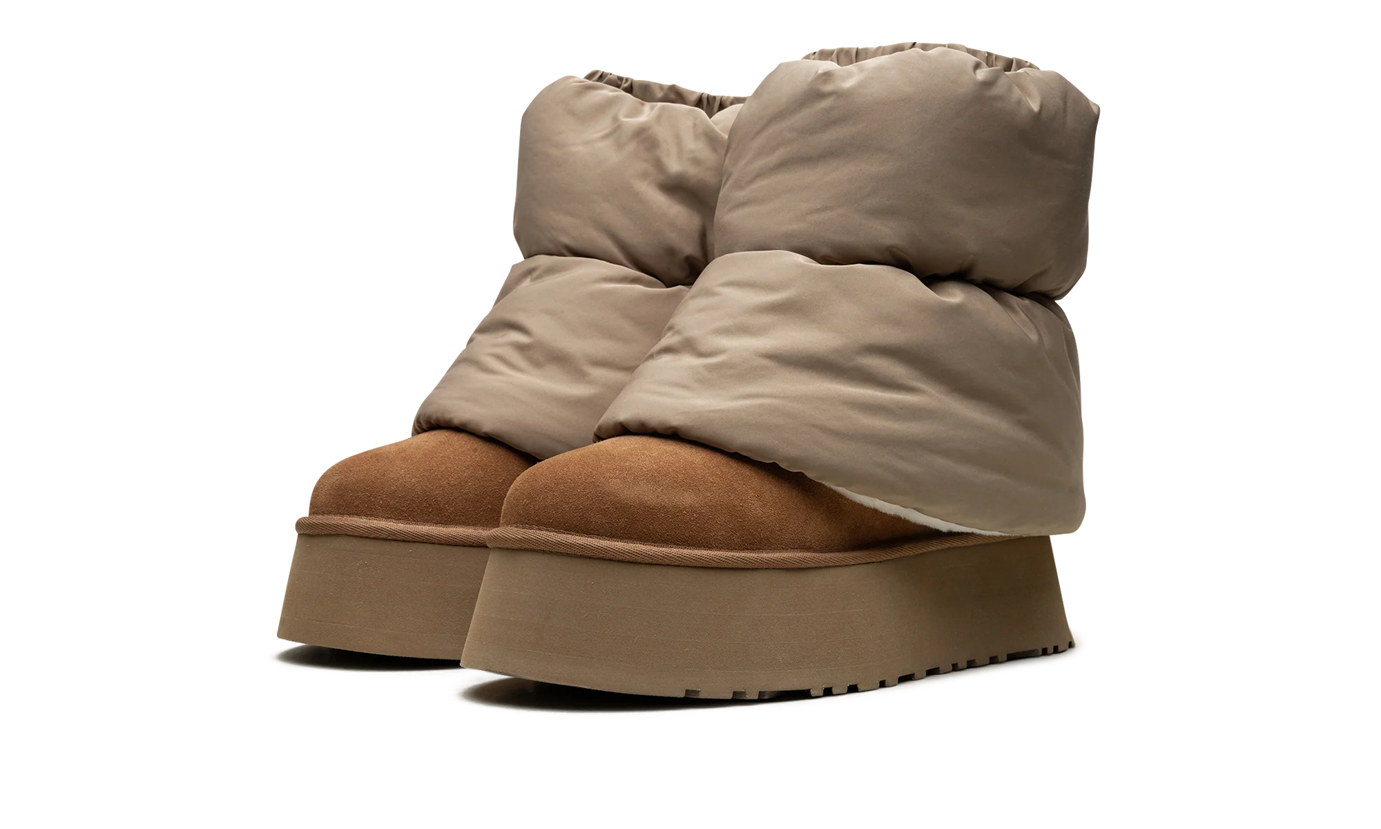 Classic Mini Dipper Puffer Boot WMNS "Amphora Chestnut" 1158275 AHS